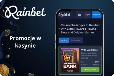 Regularne promocje w kasynie Rainbet