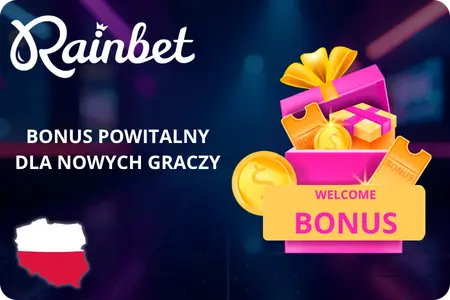 Rainbet Casino Bonus powitalny dla nowych graczy
