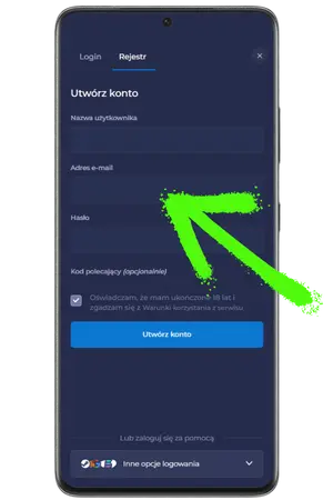 Aby otrzymać Rainbet Casino Bonus, załóż konto